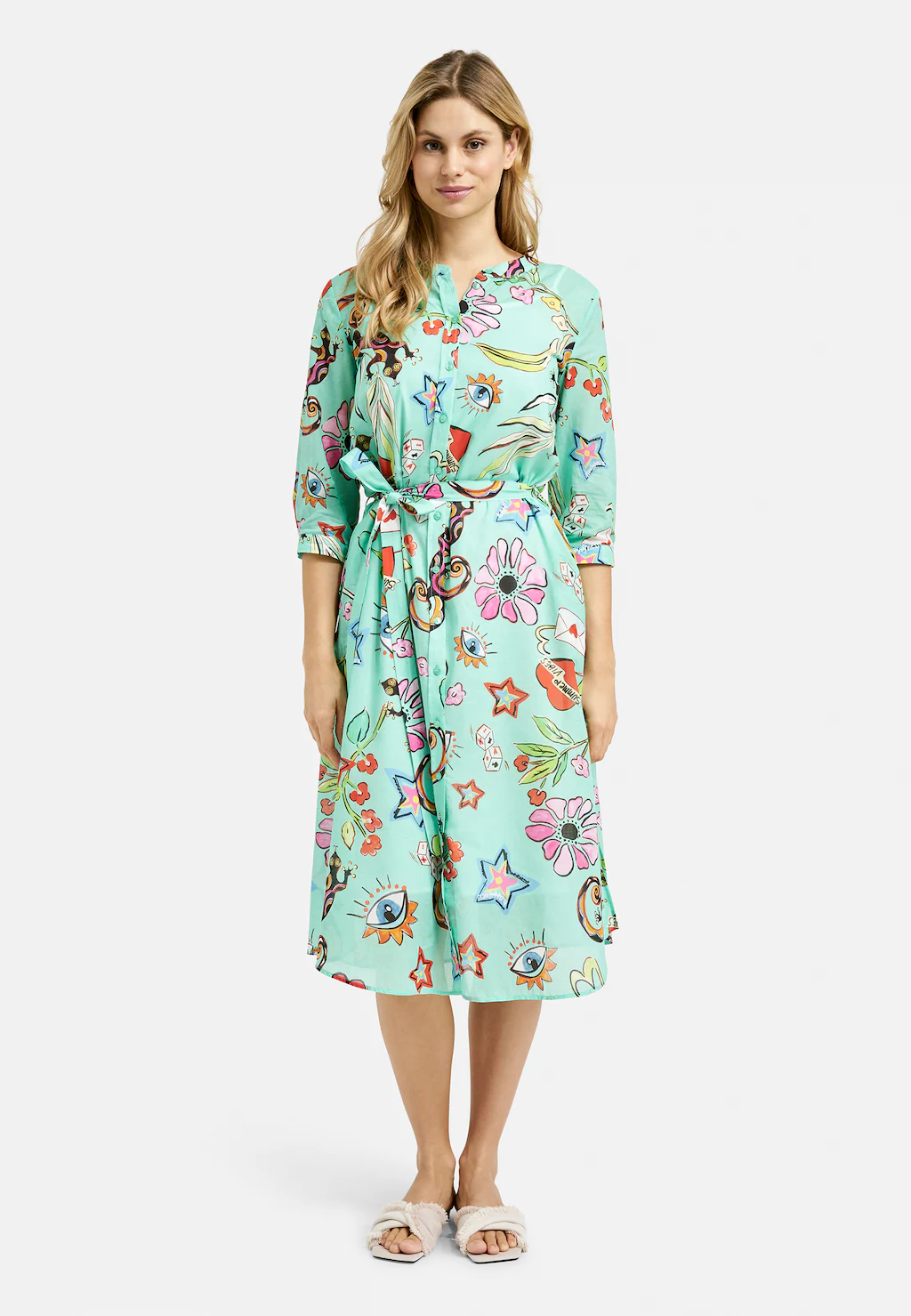 Milano Italy Sommerkleid, mit Bindegürtel günstig online kaufen