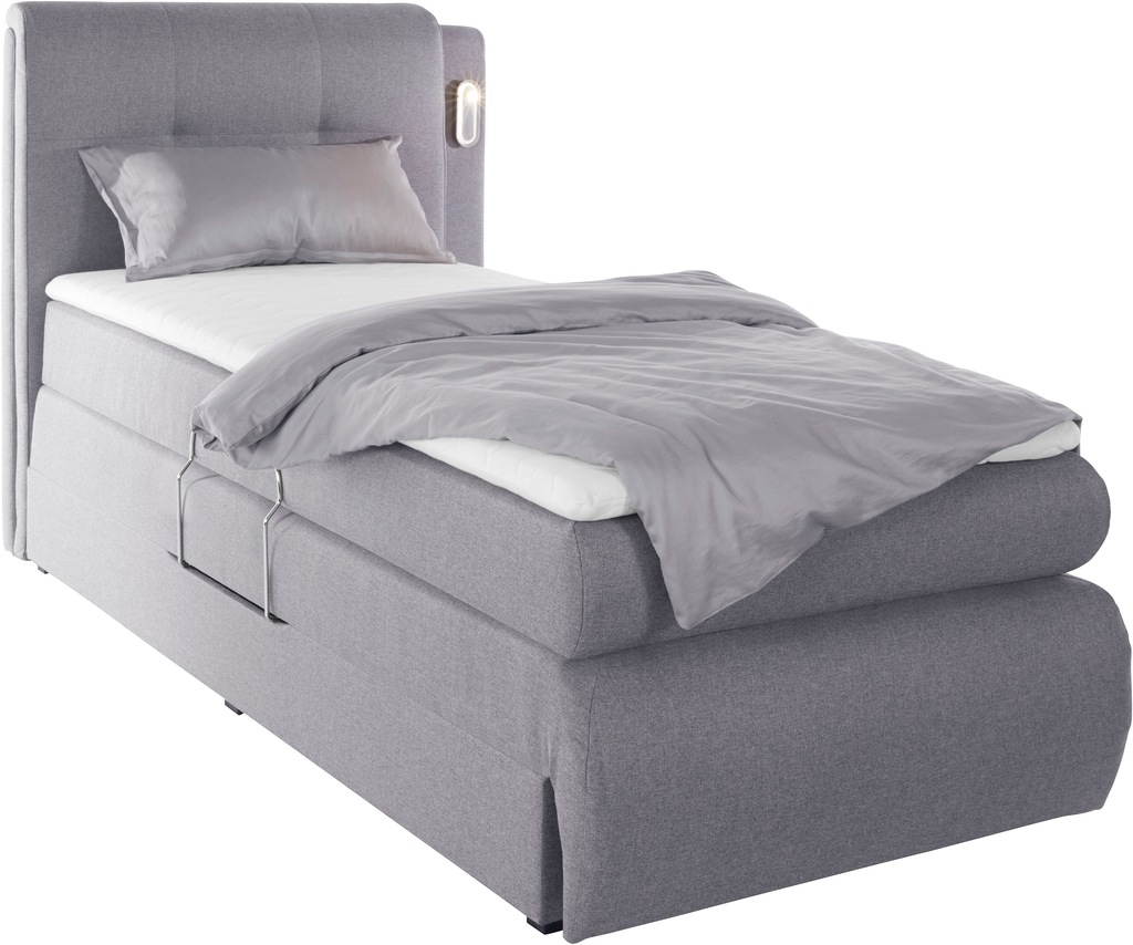 COLLECTION AB Boxspringbett »Borna«, inklusive Bettkasten, LED-Beleuchtung günstig online kaufen