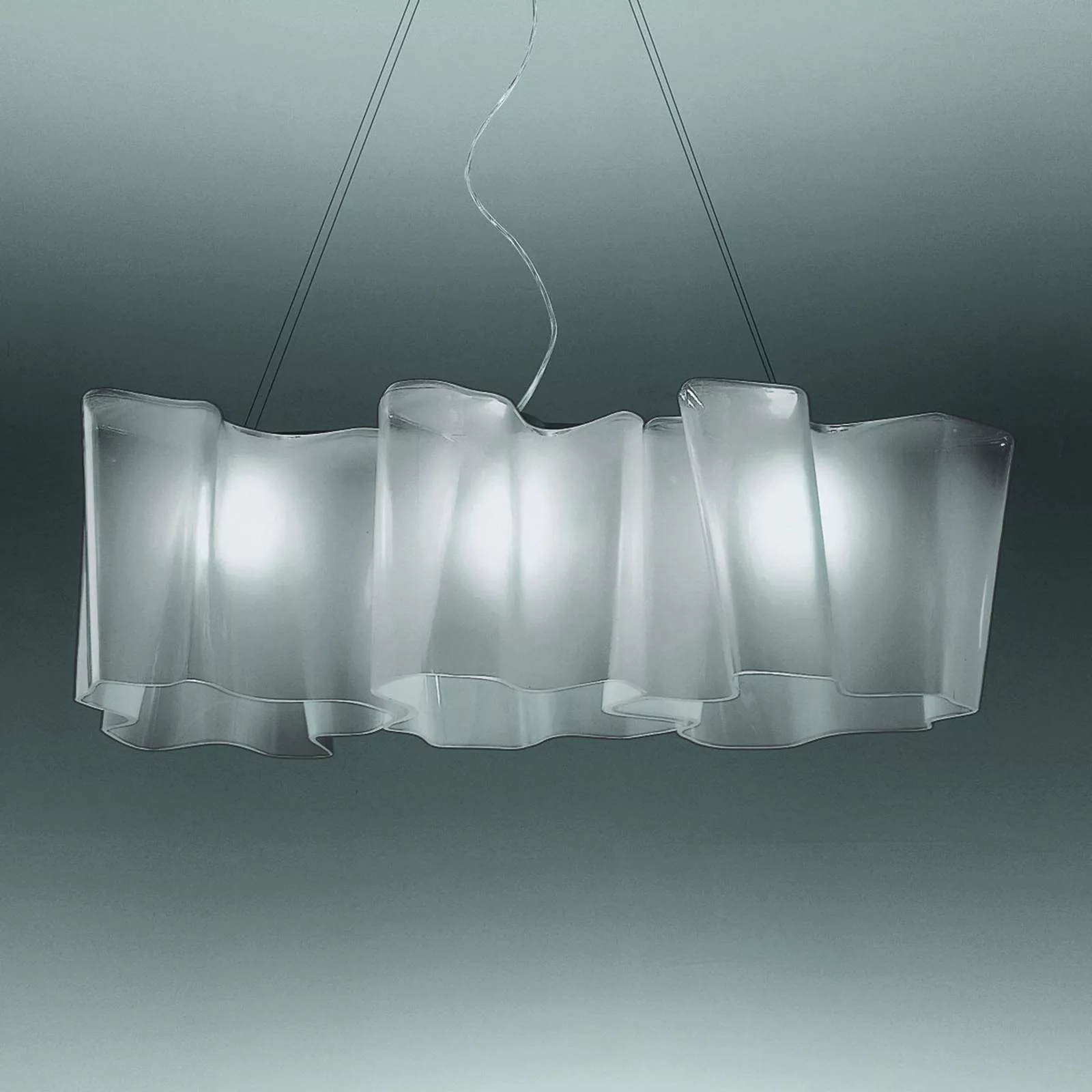 Artemide Logico Hängelampe 3fl Länge 100 cm grau günstig online kaufen