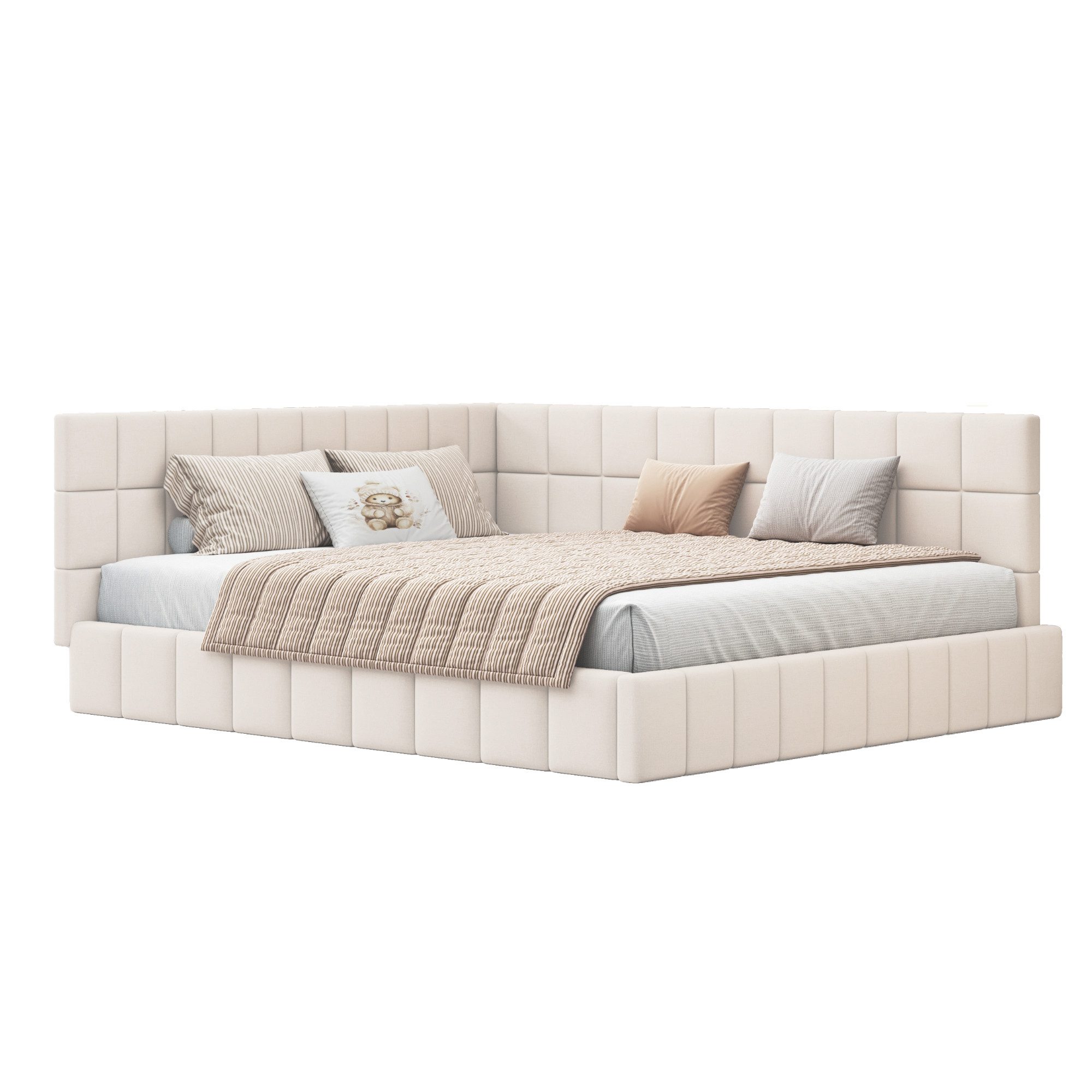 BlingBin Schlafsofa Polsterbett Daybett Doppelbett, 1er günstig online kaufen