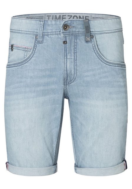 TIMEZONE Jeansshorts Herren Jeansshorts mit elastischem Bund und Zipper Sli günstig online kaufen