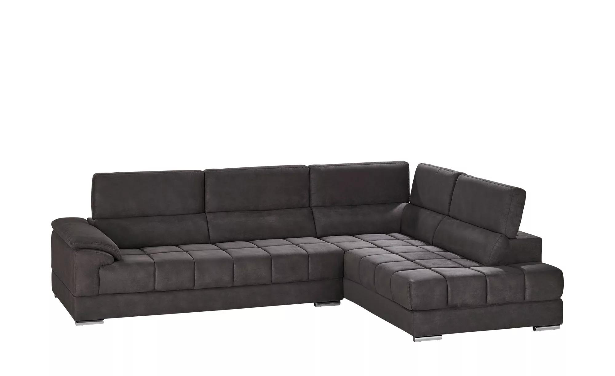 uno Ecksofa Mikrofaser Isabeli ¦ grau ¦ Maße (cm): B: 299 H: 72 T: 211.0 Po günstig online kaufen