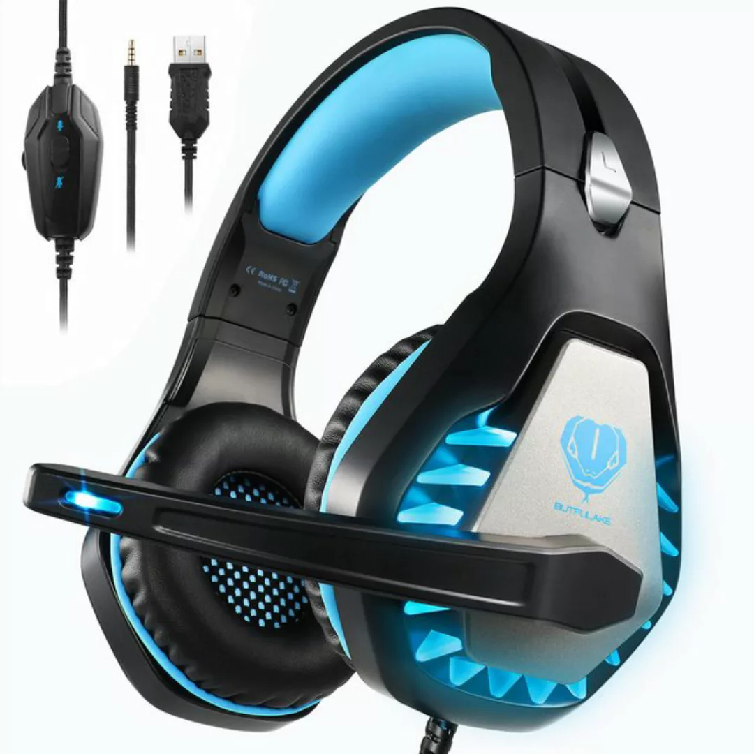 ibettertec Gaming Headset für PS4 PS5 PC Xbox One, Xbox Series X Gaming-Hea günstig online kaufen