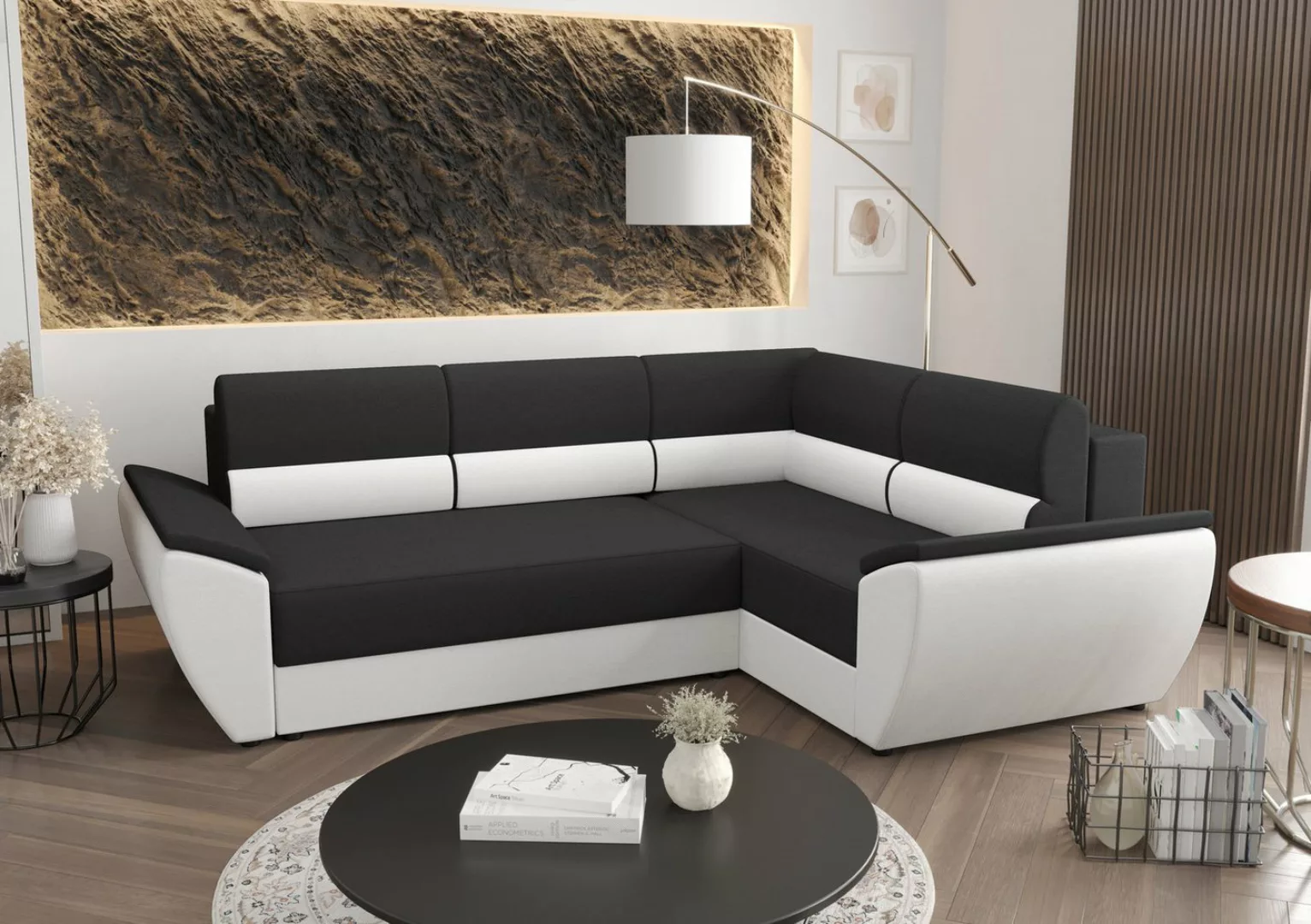 ALTDECOR Ecksofa REB-PLUS, Couch mit Schlaffunktion, Wohnzimmer - Wohnlands günstig online kaufen