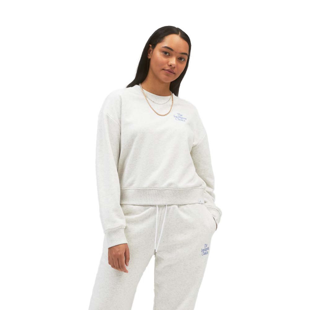 New Balance Intelligent Choice Crew Sweatshirt XS Sea Salt Heather günstig online kaufen