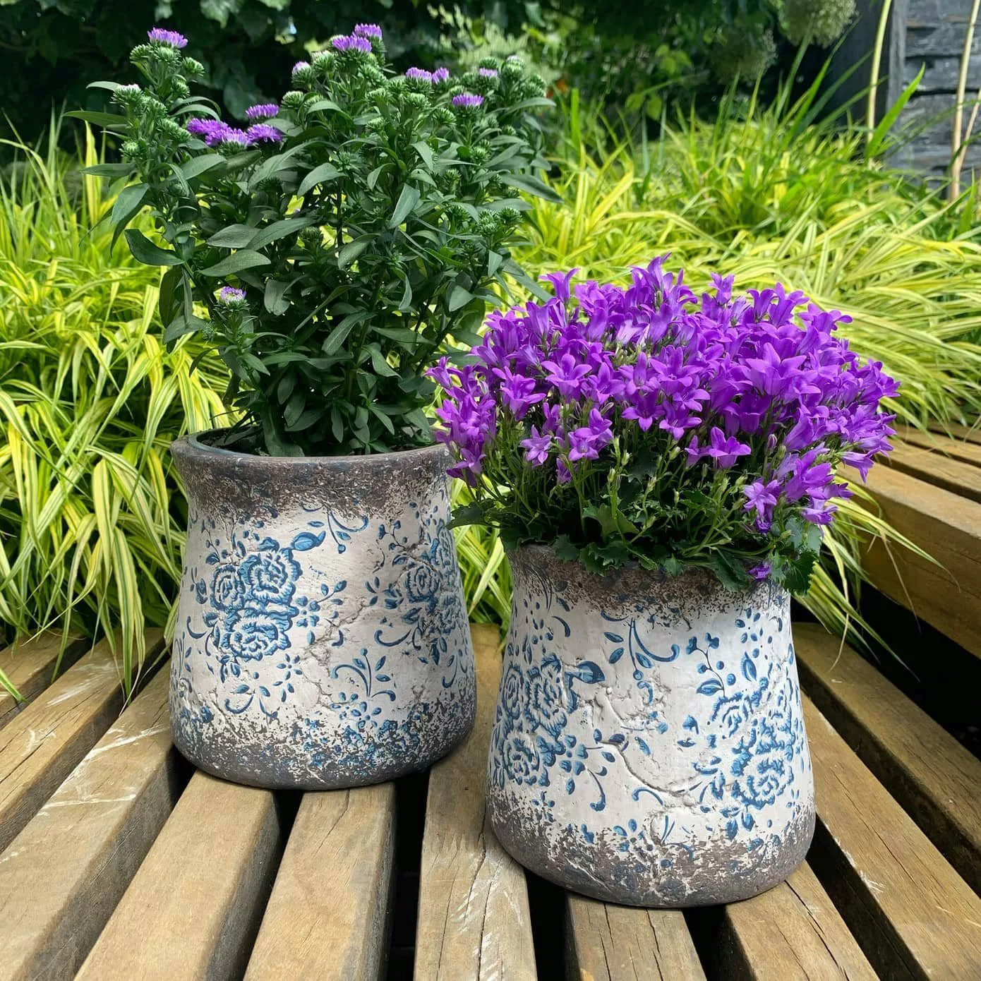 K&L Wall Art Übertopf Beton Blumentopf günstig online kaufen