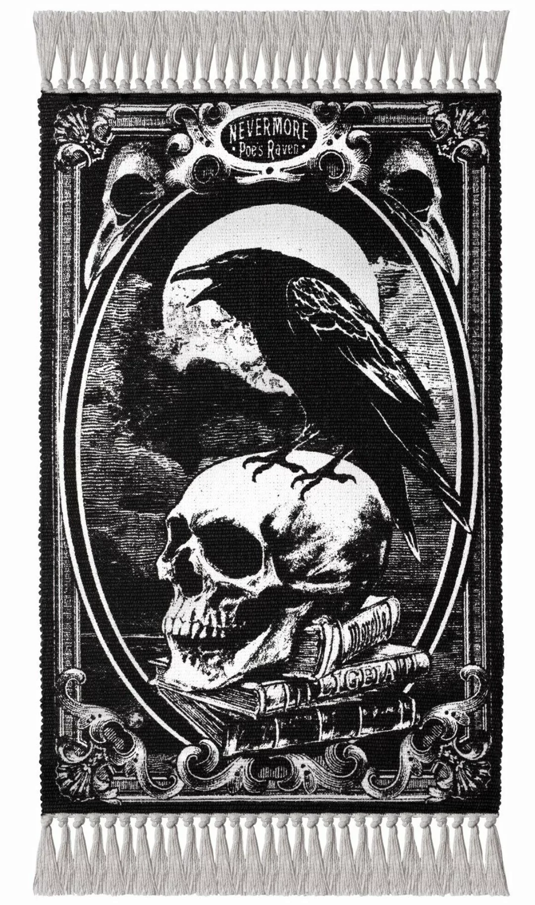 Figuren Shop GmbH Teppich Teppich Totenkopf günstig online kaufen