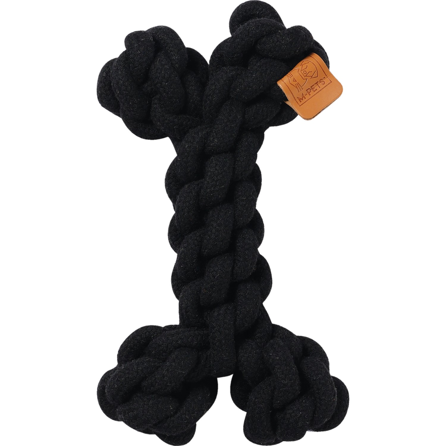 Seil-Hundespielzeug Knochenform Schwarz 19 cm x 12 cm x 5 cm günstig online kaufen