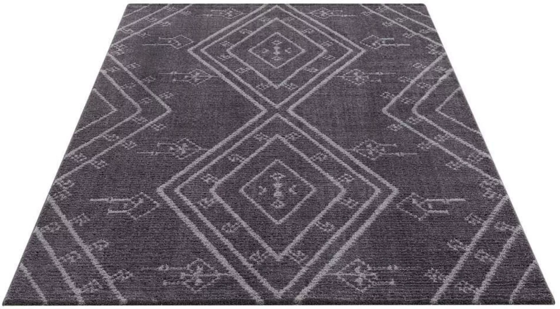 Carpet City Teppich »April 2291«, rechteckig, 10 mm Höhe, Boho-Teppich, bes günstig online kaufen