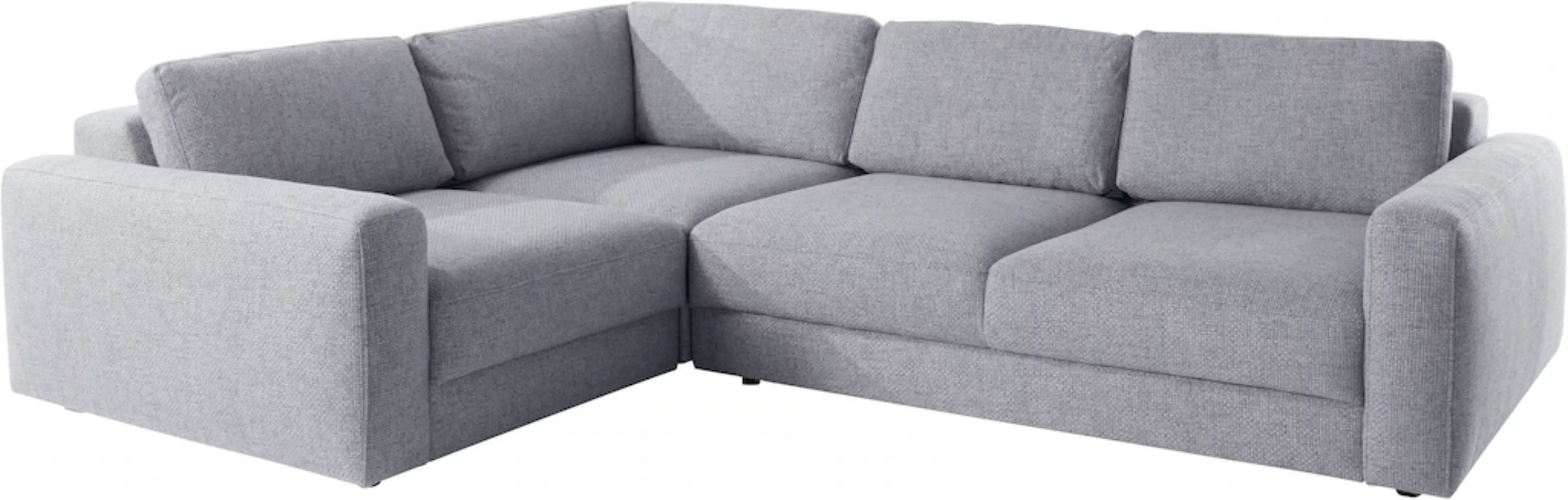 Places of Style Ecksofa "Bloomfield, L-Form", extra tiefe Sitzfläche, wahlw günstig online kaufen