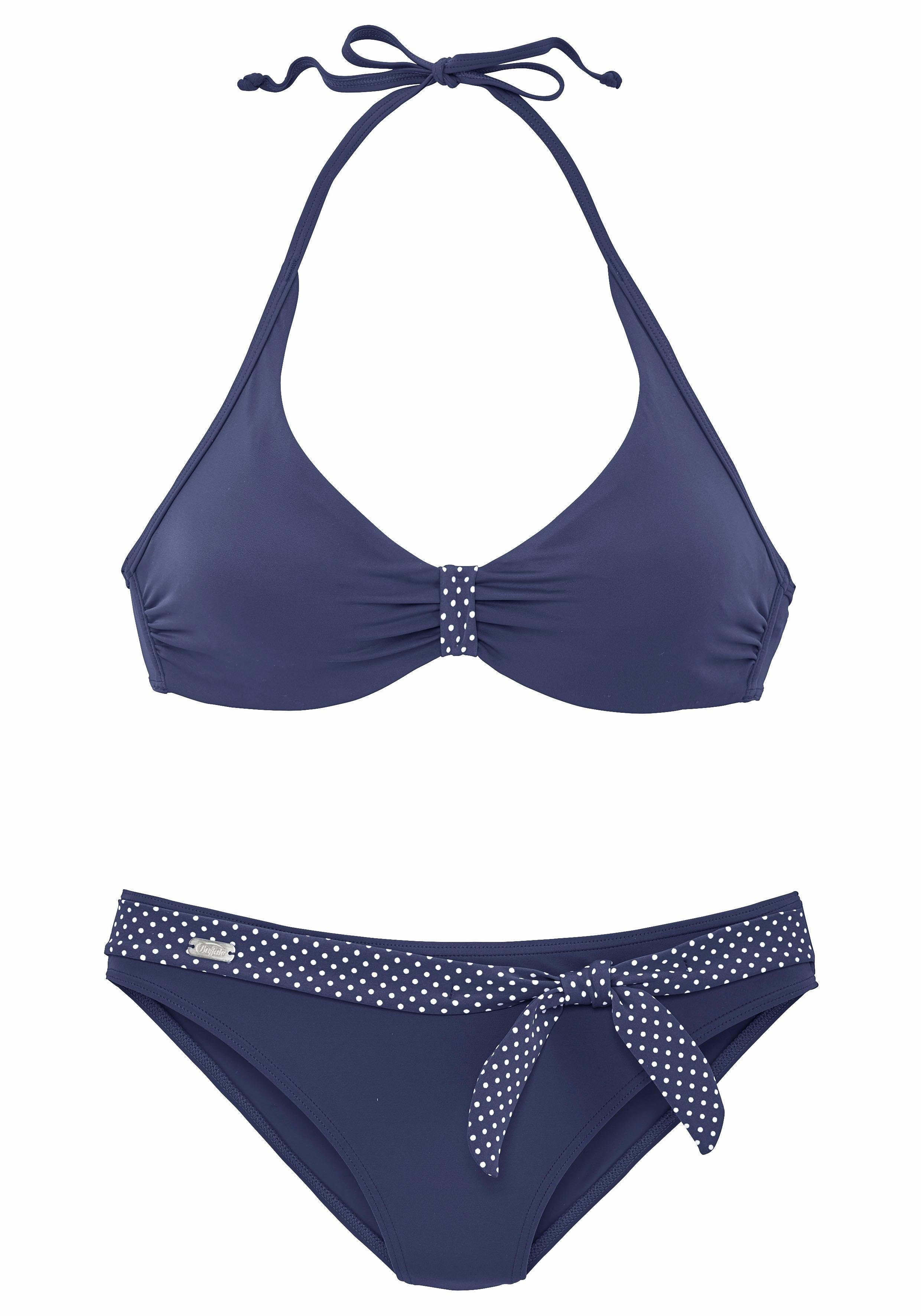 Buffalo Bügel-Bikini mit süßen Kontrastdetails günstig online kaufen