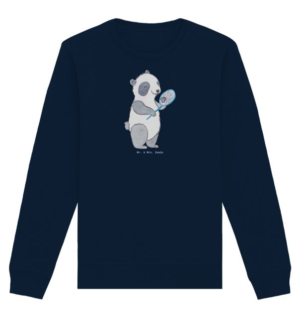 Mr. & Mrs. Panda Longpullover Größe XXL Panda Badminton - French Navy - Ges günstig online kaufen