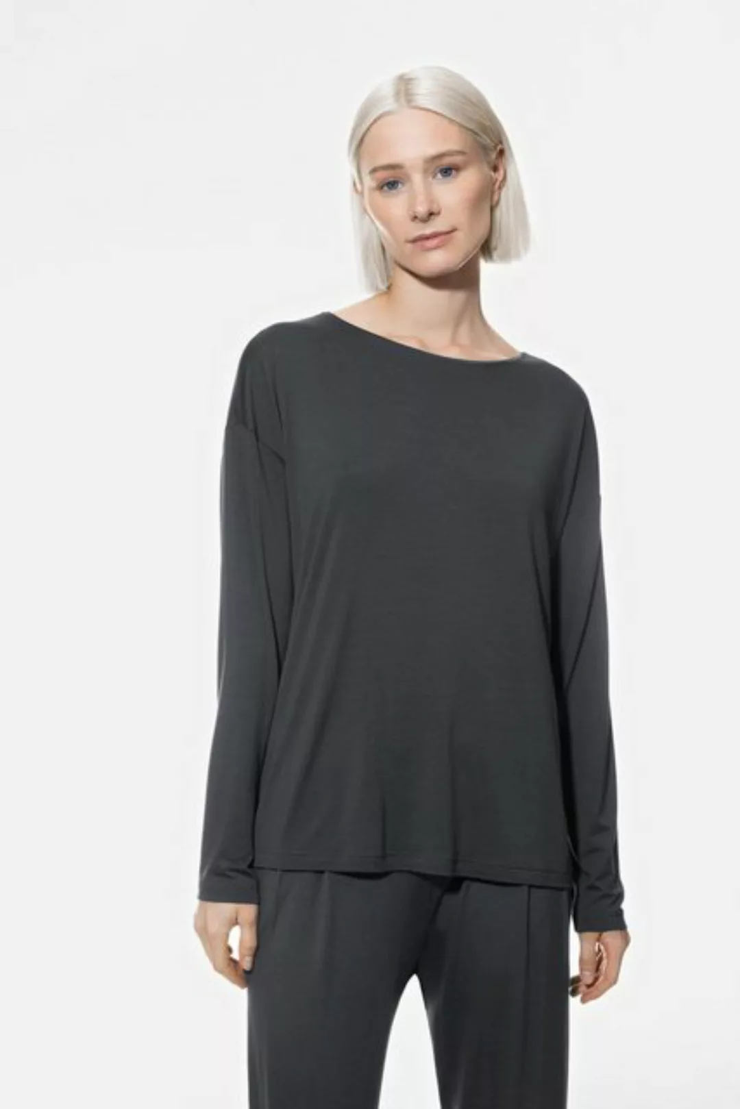 Mey Pyjamaoberteil Serie Pure Chic Uni (1-tlg) günstig online kaufen