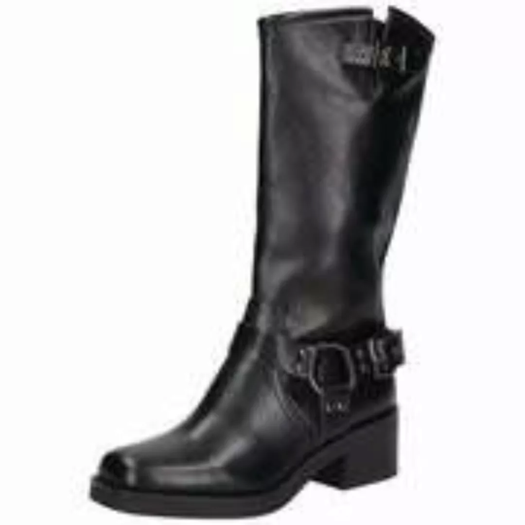 Tamaris Winterstiefel, Blockabsatz, Bikerstiefel, Langschaftstiefel mit Zie günstig online kaufen