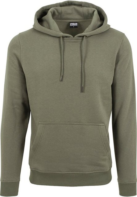 URBAN CLASSICS Kapuzenpullover TB1592 - Basic Sweat Hoody olive XS günstig online kaufen