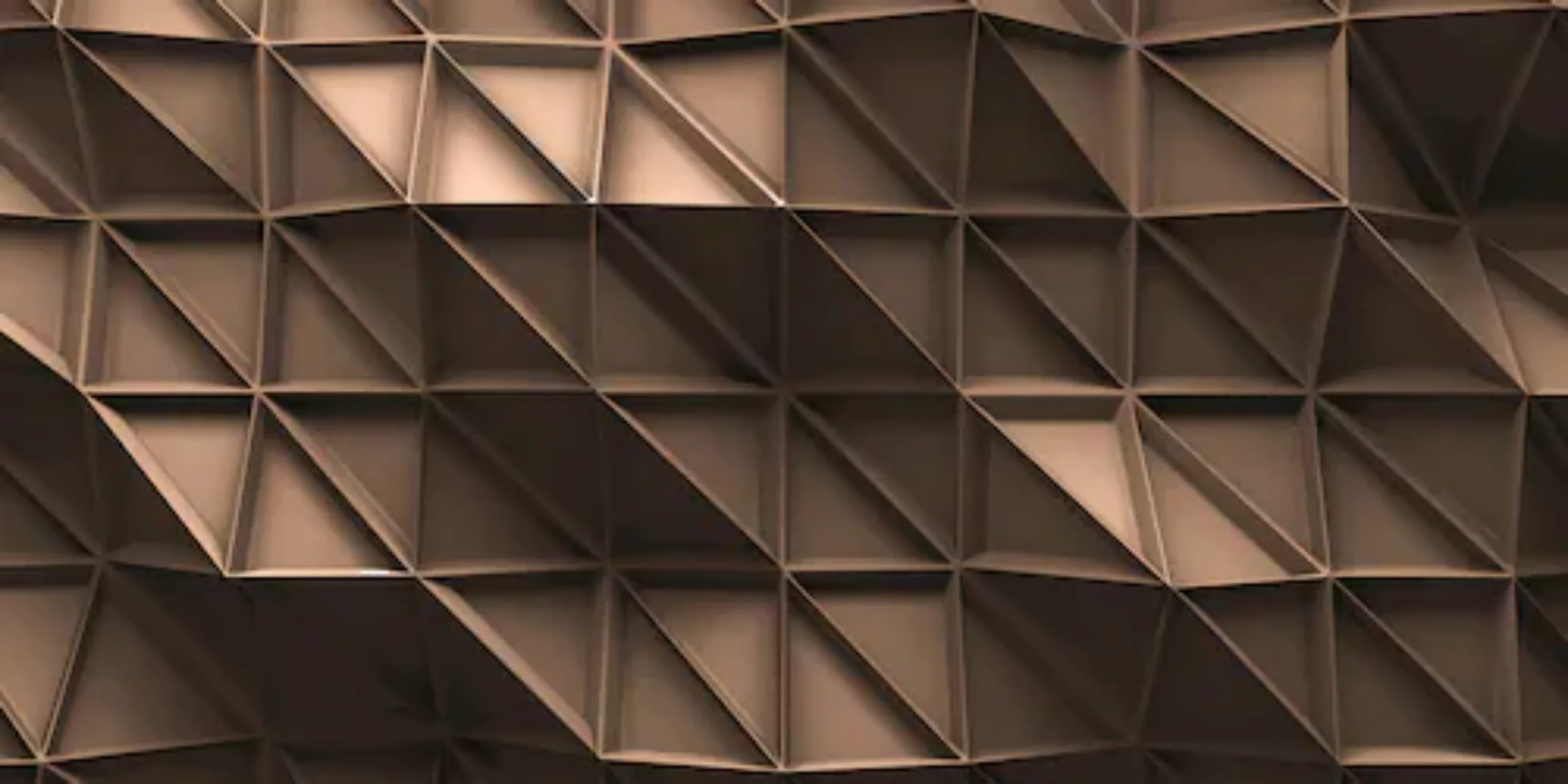 Architects Paper Fototapete »3D Look Brown« günstig online kaufen