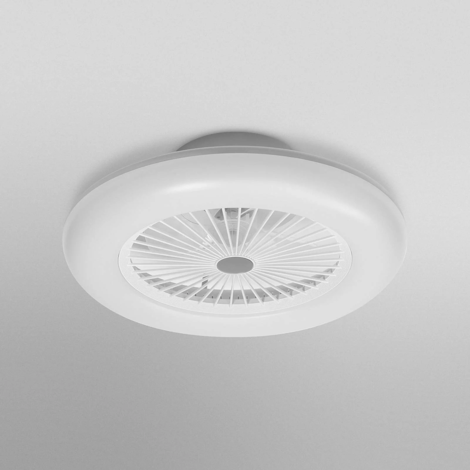 OSRAM SMART+ WiFi LED-Deckenventilator ROUND weiß leise 55cm günstig online kaufen