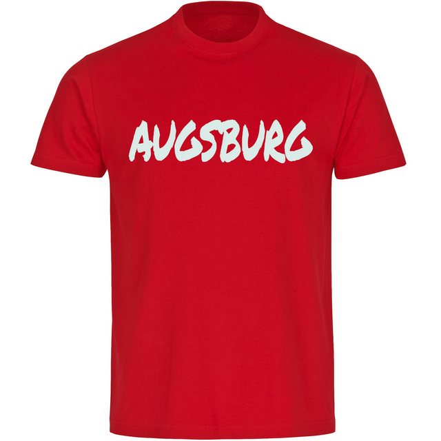 multifanshop T-Shirt Herren Augsburg - Textmarker - Männer günstig online kaufen