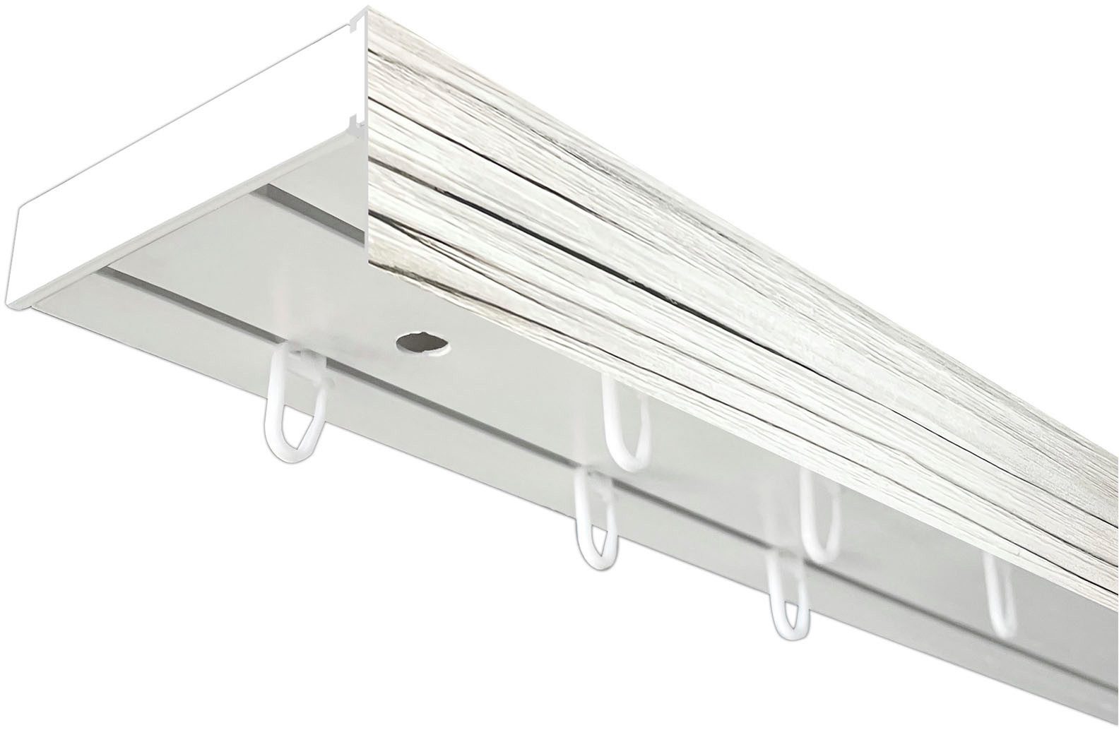 SN DECO GROUP Gardinenschiene »Vorhangschiene SH (1) mit Blende 5 cm«, 2 lä günstig online kaufen