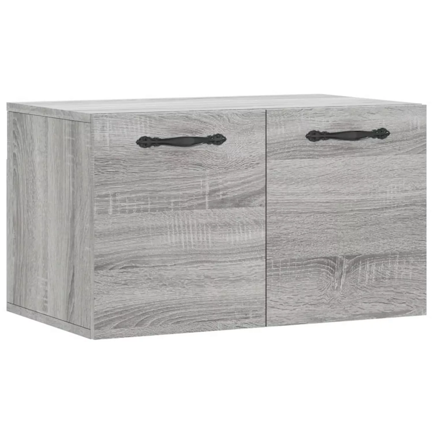 vidaXL Hängeschrank Wandschrank Grau Sonoma 60x36,5x35 cm Holzwerkstoff günstig online kaufen