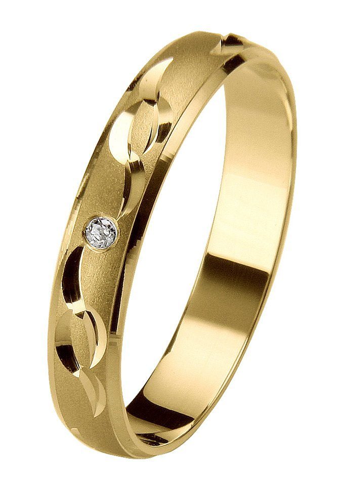 Firetti Trauring "Schmuck Geschenk Gold 375 Hochzeit Ehering Trauring "LIEB günstig online kaufen