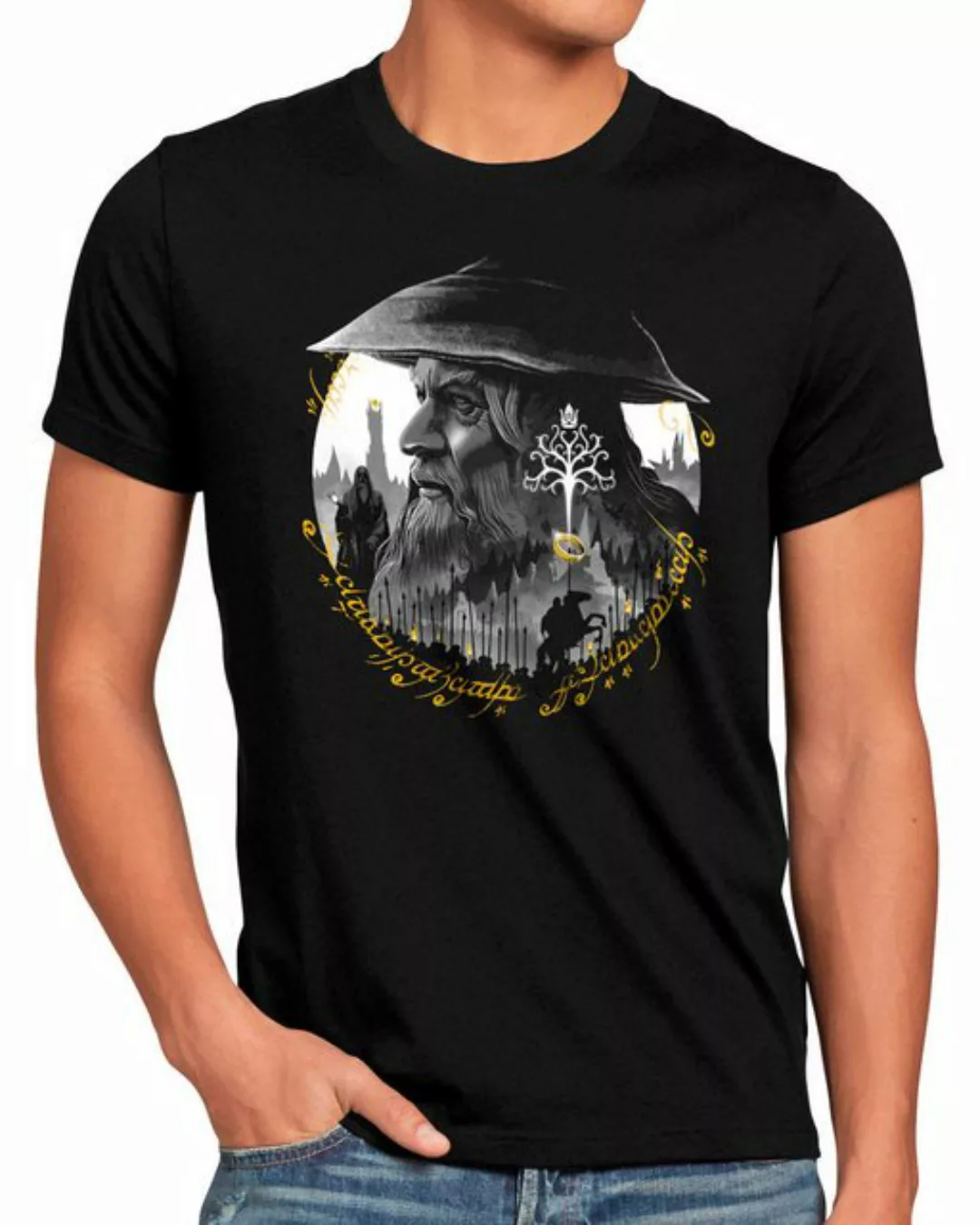 style3 T-Shirt Wizard's Journey herr der ringe lord of the rings mittelerde günstig online kaufen