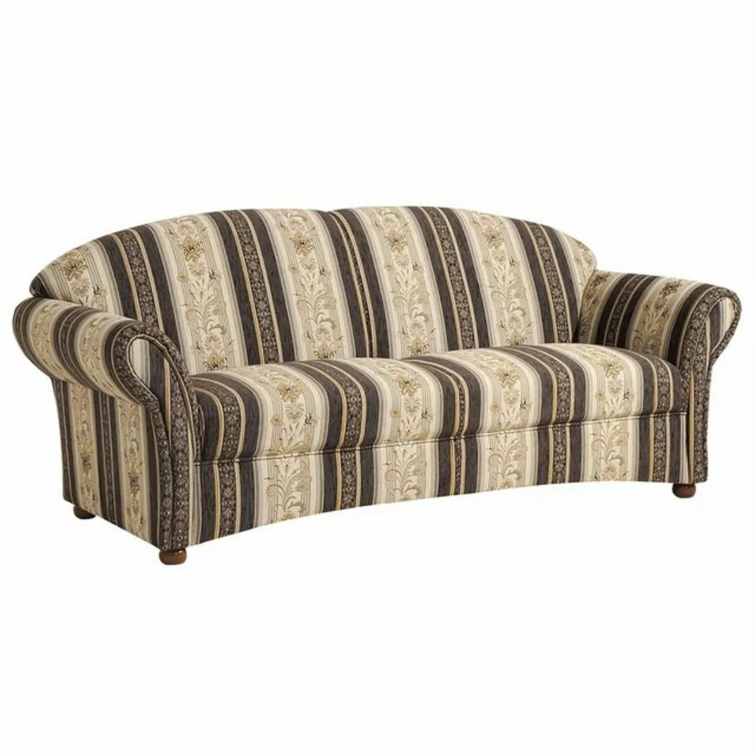 58 aufm Kessel Sofa Sofa 2,5-Sitzer Kama Bezug Chenille Buche nussbaum, Spa günstig online kaufen