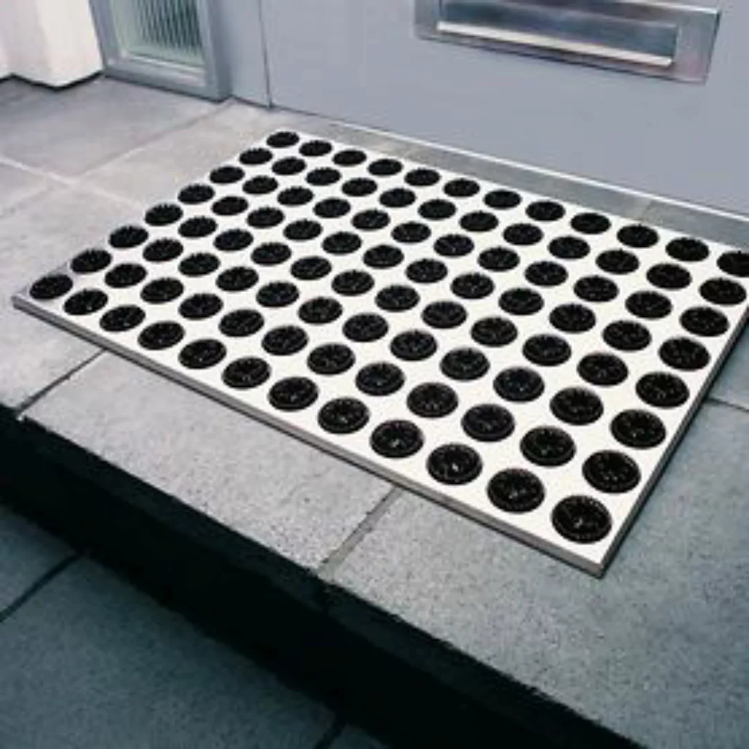 Fußmatte Edelstahl (58,5 x 39 x 1,9 cm ) günstig online kaufen