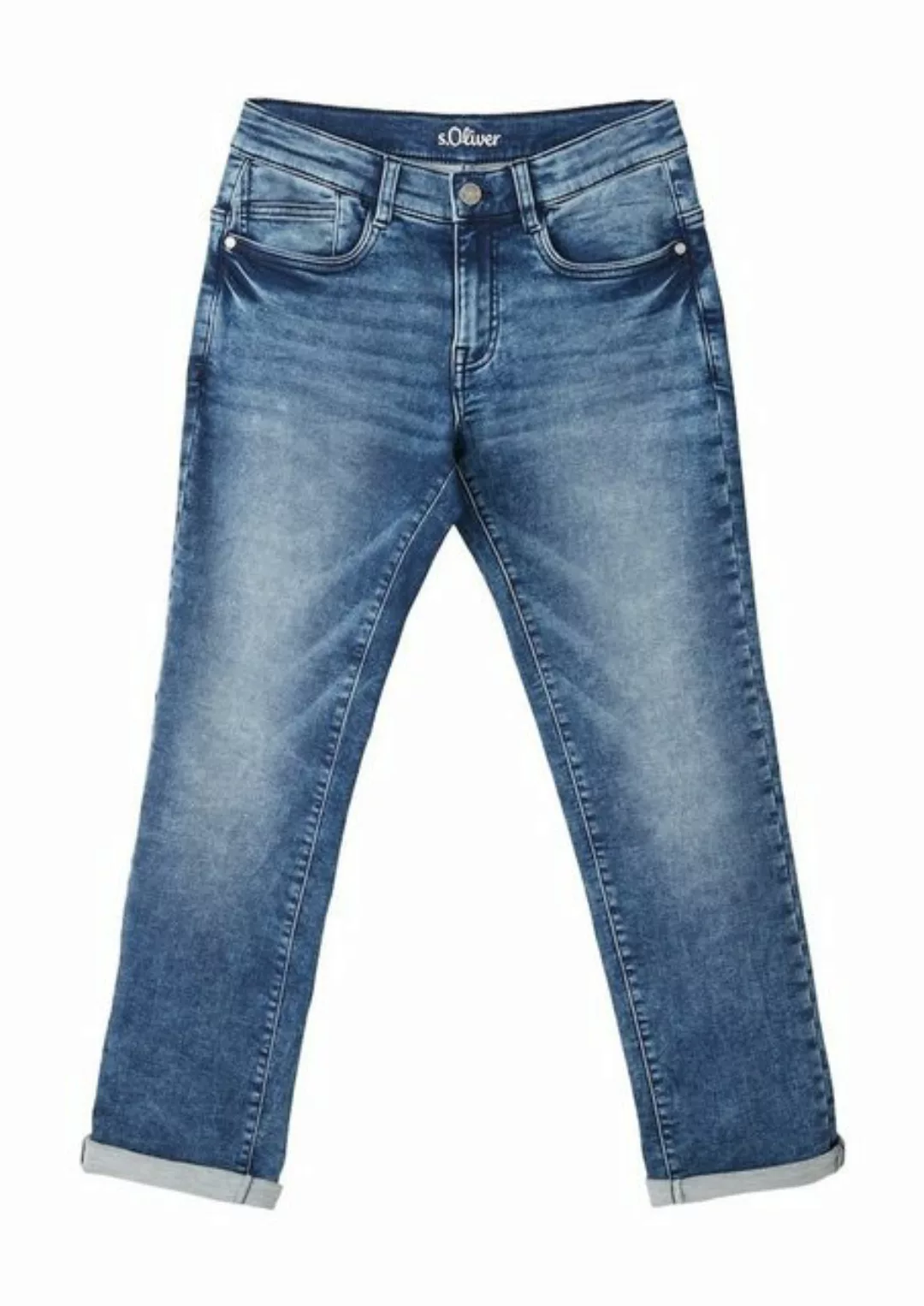 s.Oliver Regular-fit-Jeans Jeans-Hose günstig online kaufen