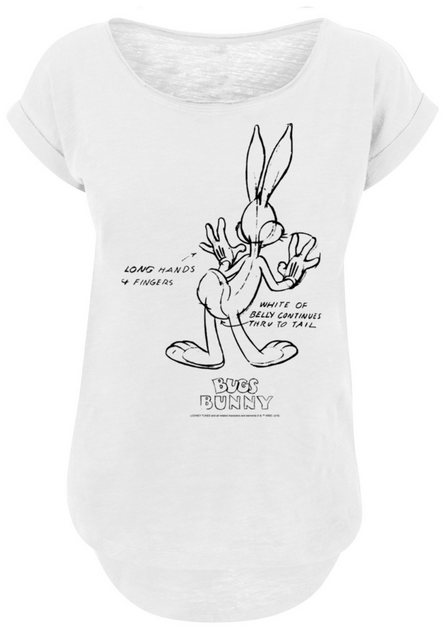 F4NT4STIC T-Shirt "Looney Tunes Bugs Bunny White Belly", Print günstig online kaufen