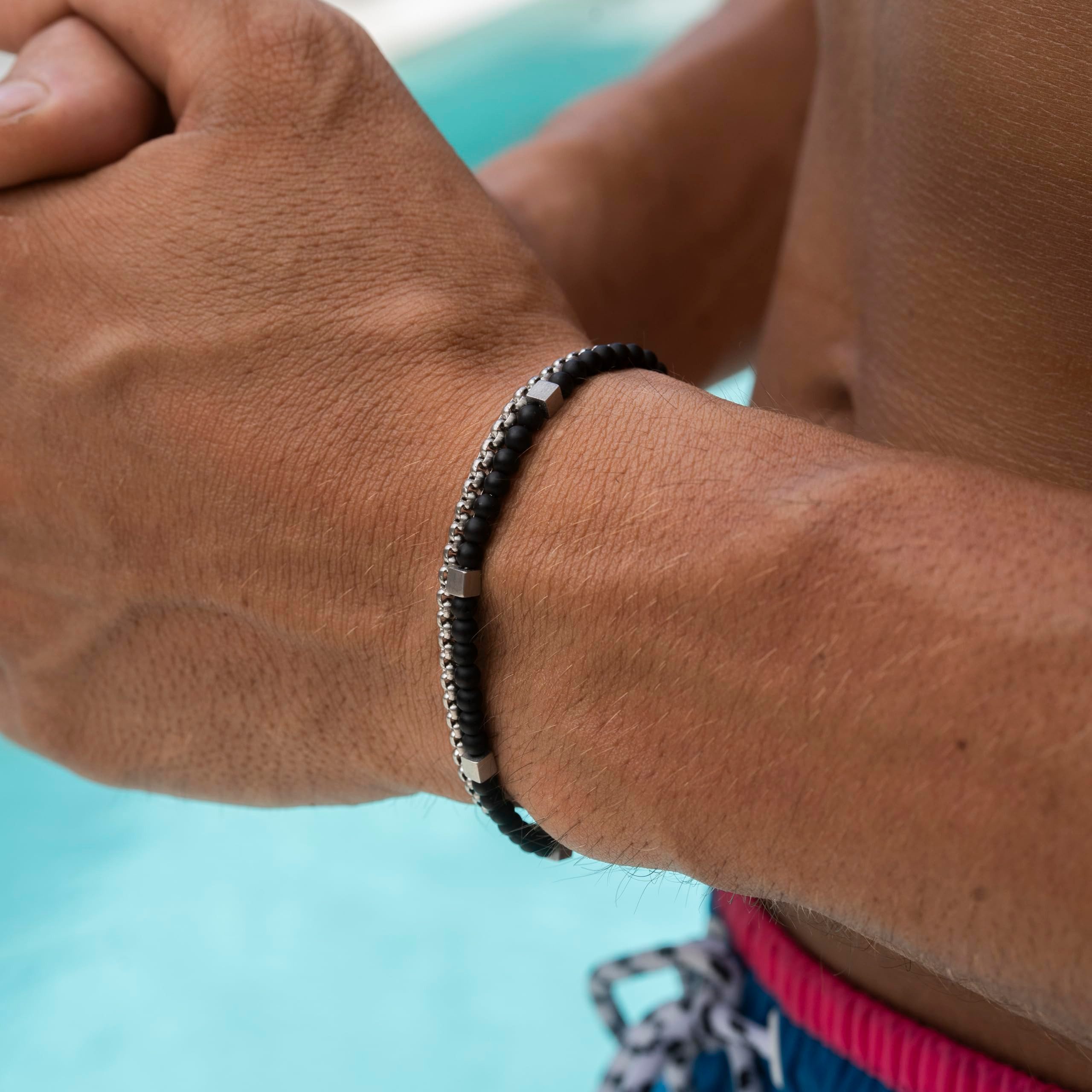 Made by Nami Armband Zweireihig Herren günstig online kaufen