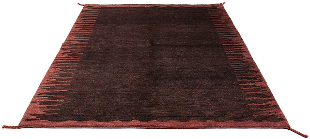 morgenland Wollteppich »Gabbeh - Indus - 236 x 175 cm - braun«, rechteckig, günstig online kaufen