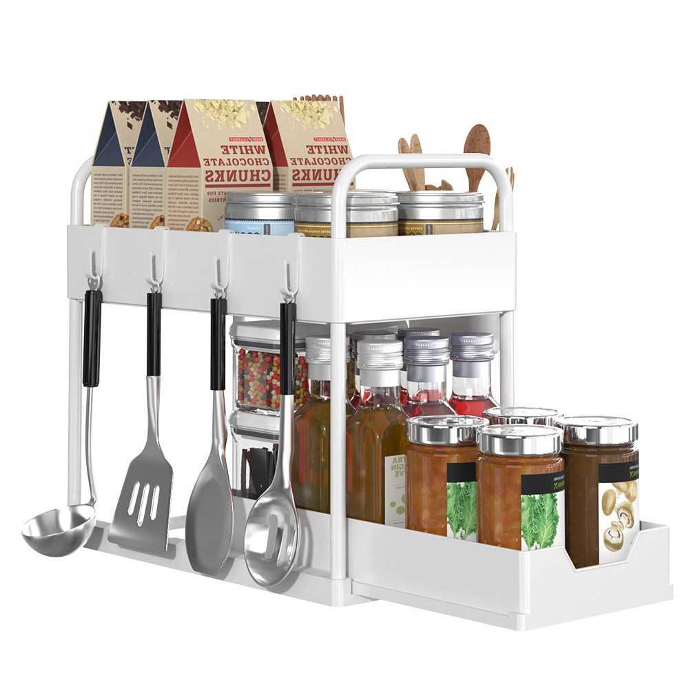 JEOBEST Küchenregal Küchen Organizer, Spülschrank Organizer, günstig online kaufen