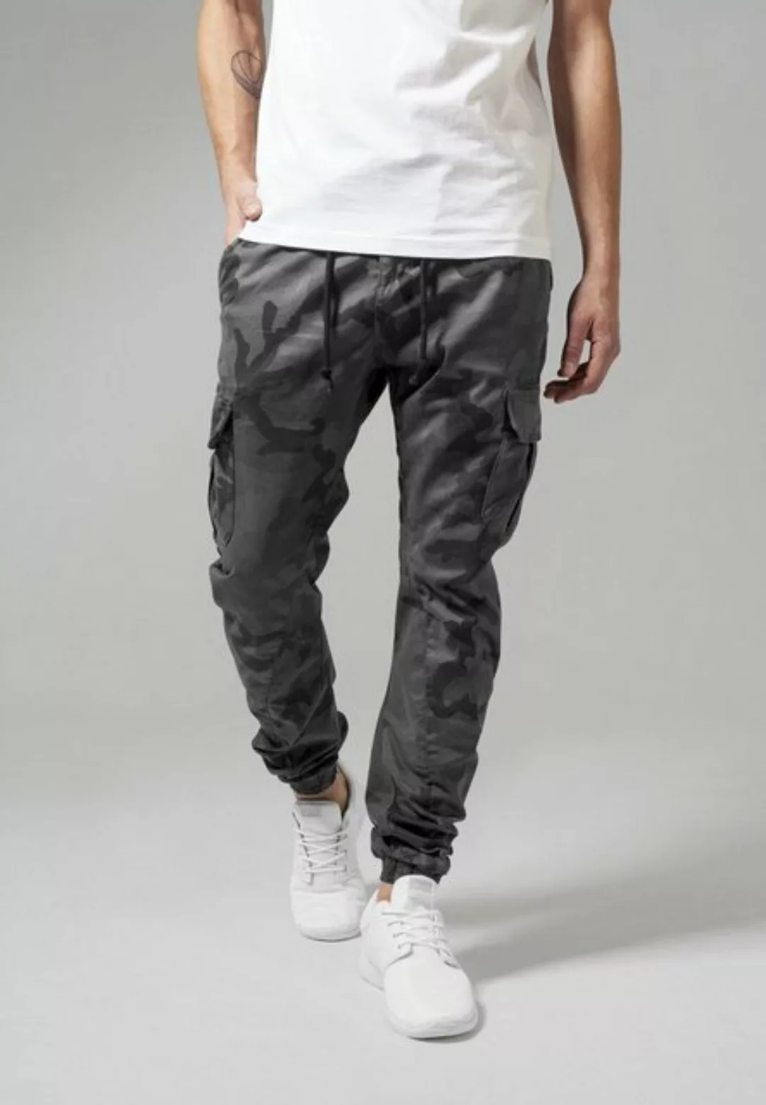 URBAN CLASSICS Cargohose Urban Classics Herren Camo Cargo Jogging Pants (1- günstig online kaufen