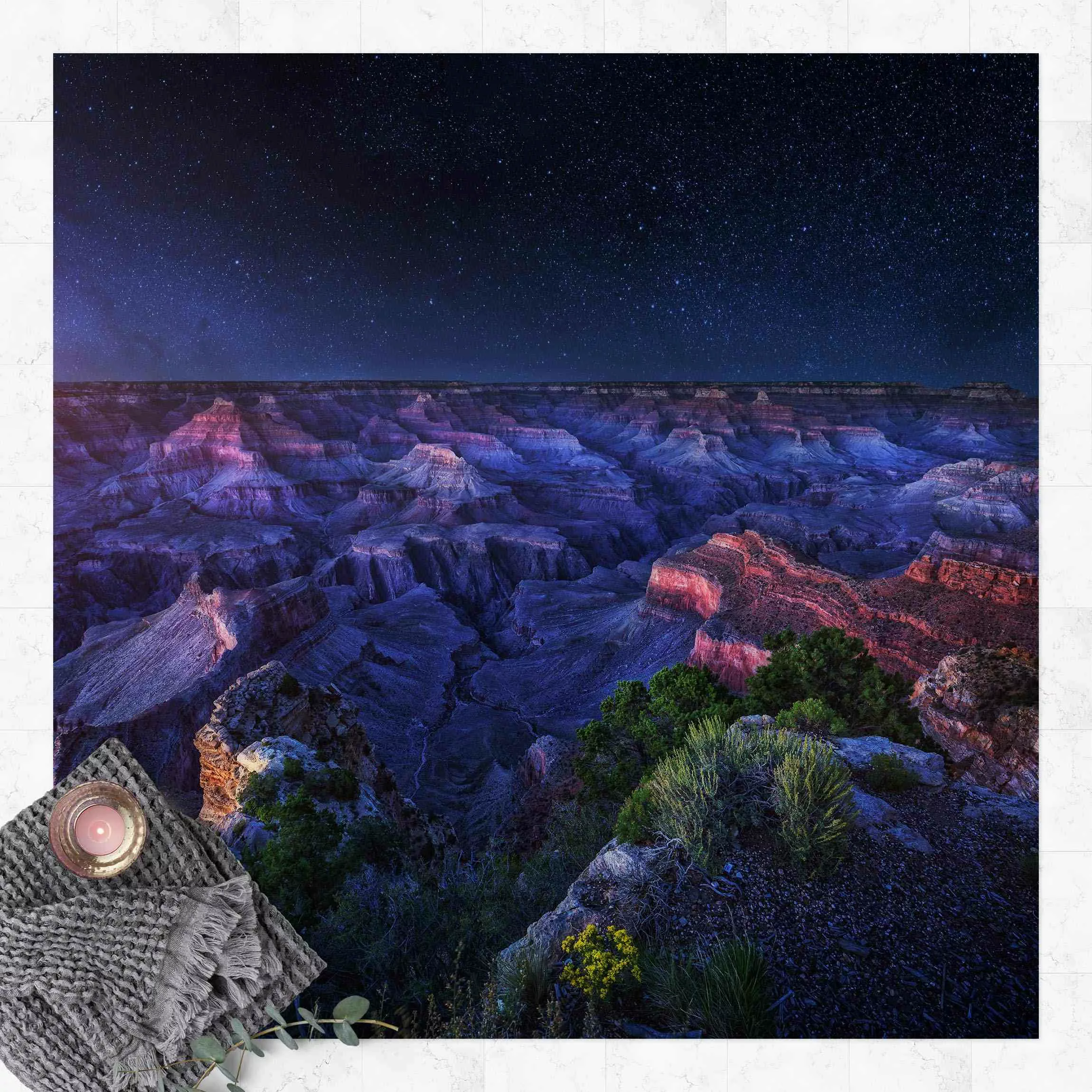 Vinyl-Teppich Grand Canyon Night günstig online kaufen