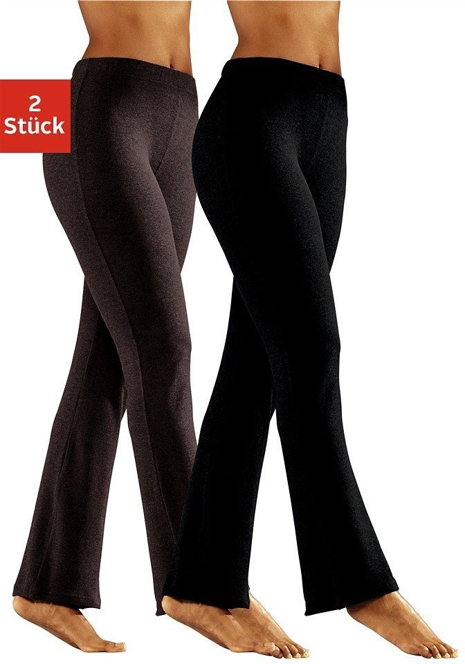 vivance active Jazzpants (2er-Pack) mit leicht günstig online kaufen