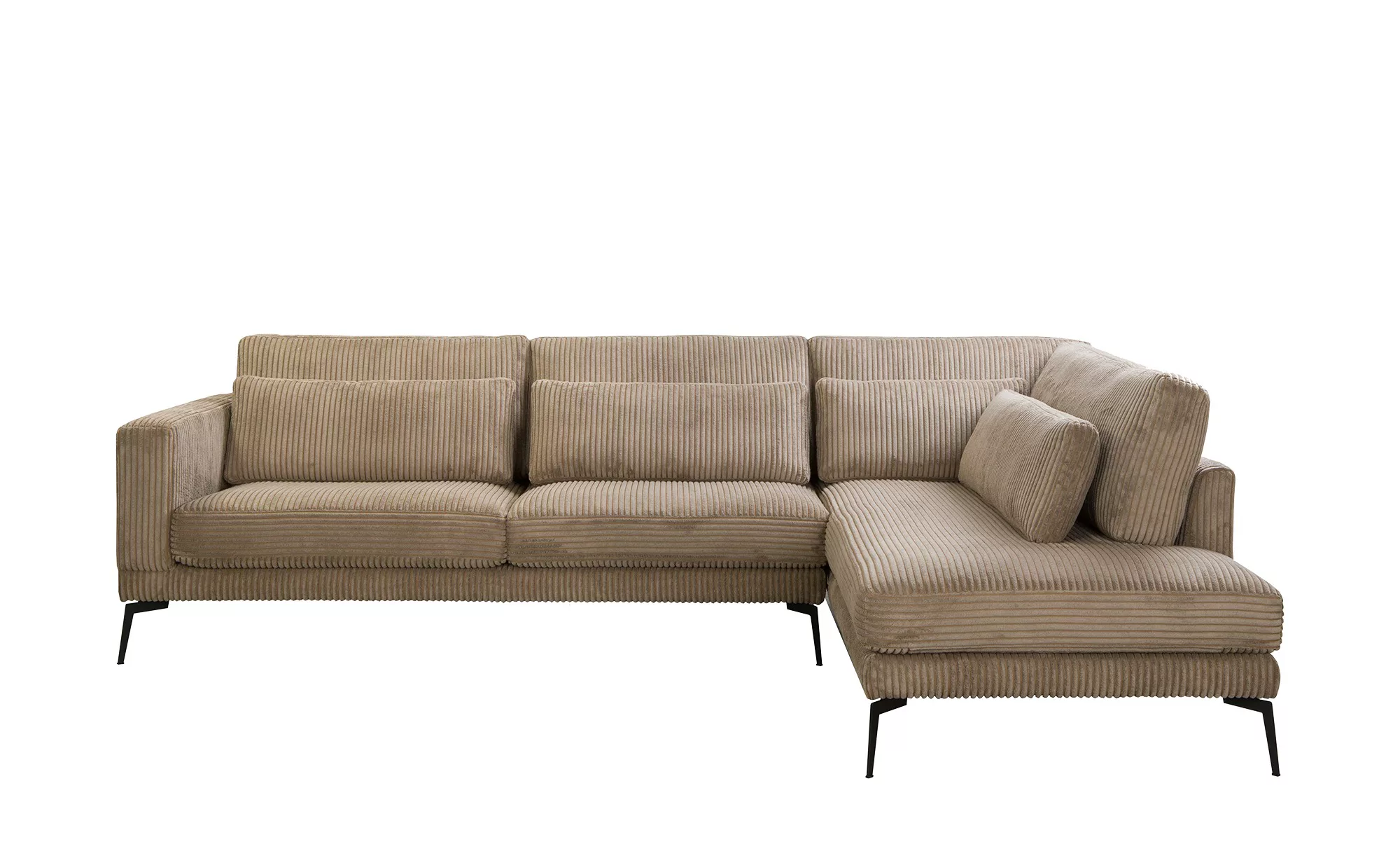 Ecksofa  Roberto ¦ braun ¦ Maße (cm): B: 322 H: 97 T: 221 Polstermöbel > So günstig online kaufen