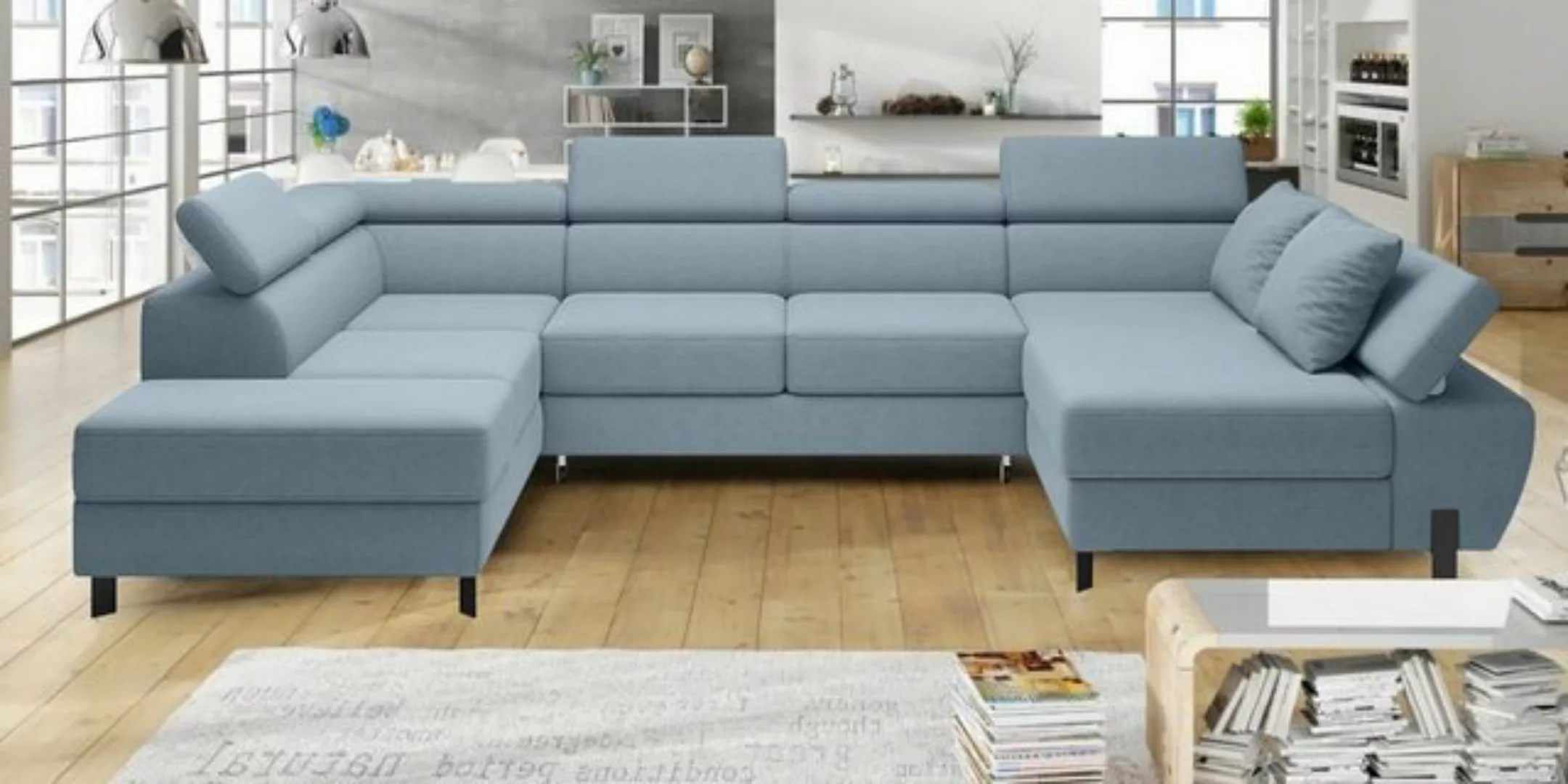 99rooms Wohnlandschaft Molinardi XL, Sofa, U-Form, Ottomane links oder rech günstig online kaufen