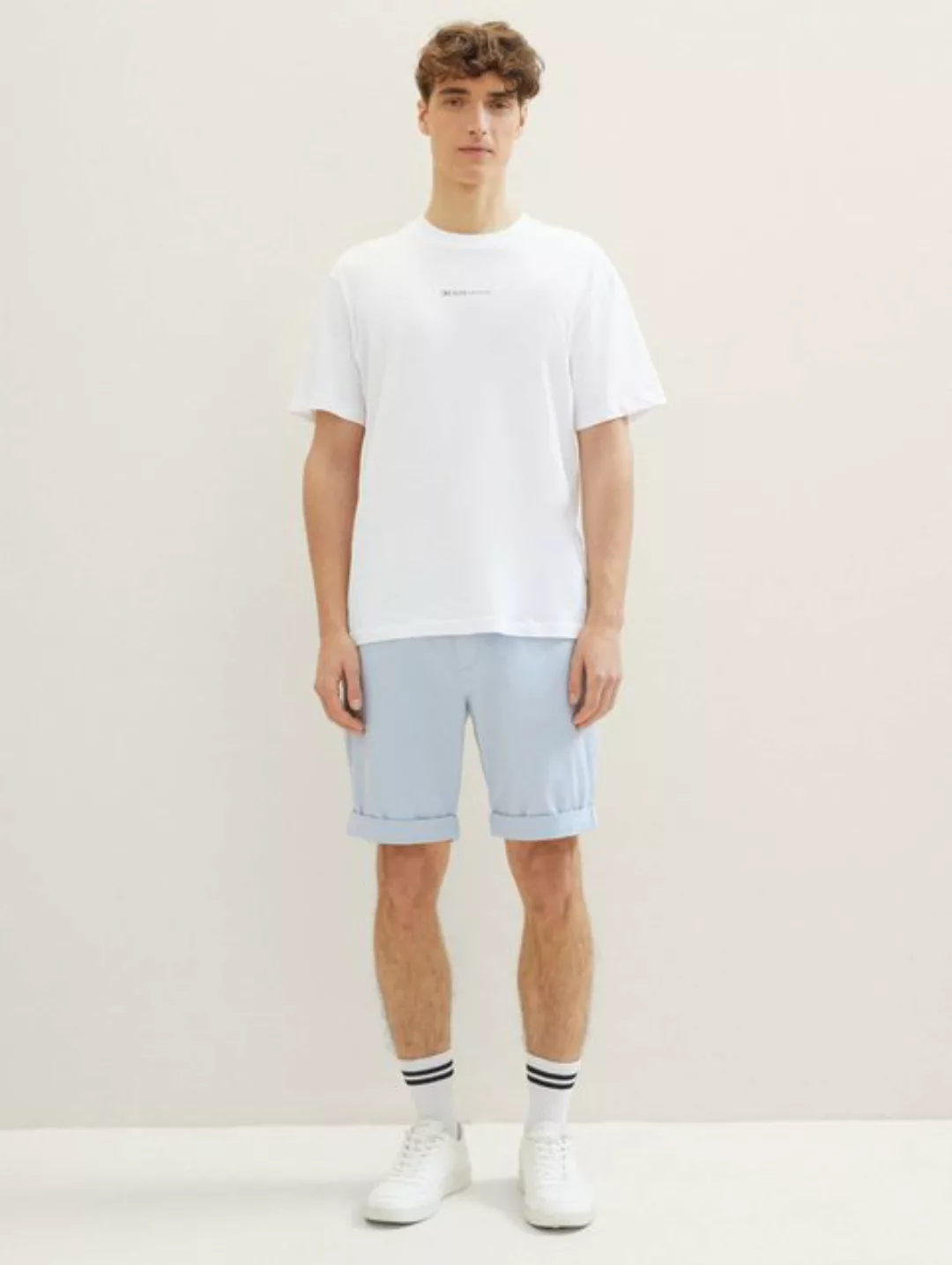 TOM TAILOR Denim Chinoshorts Shorts mit recycelter Baumwolle günstig online kaufen