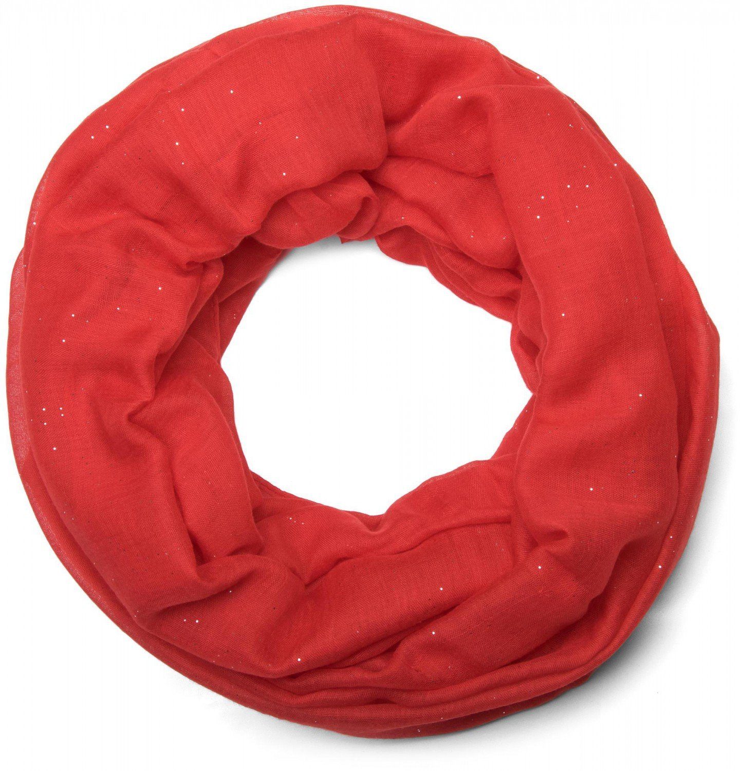 styleBREAKER Loop Loop mit Glitzer unifarben, günstig online kaufen