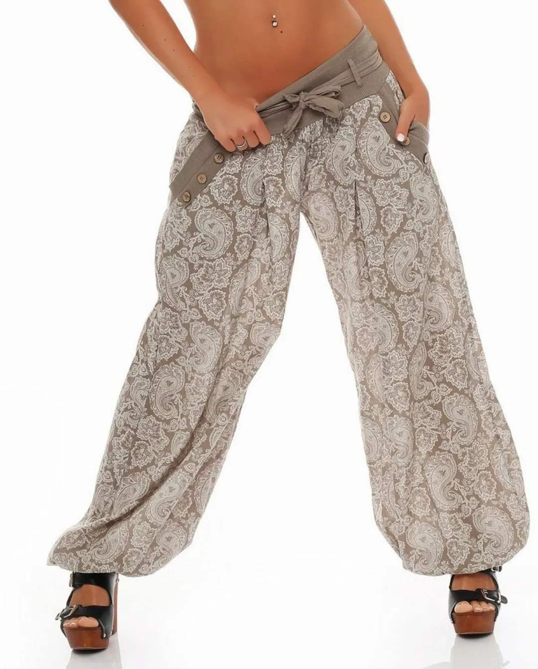 malito more than fashion Haremshose 3488 Aladinhose im Orient Print mit ela günstig online kaufen