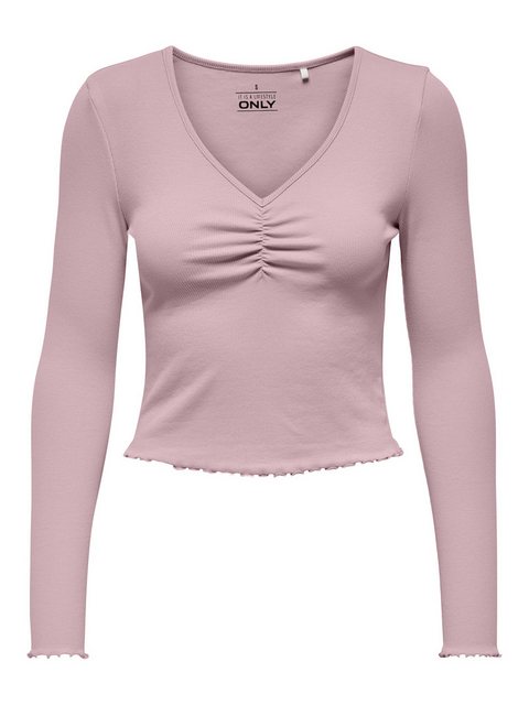 ONLY Langarmshirt ONLBETTY L/S V-NECK TOP CC JRS günstig online kaufen