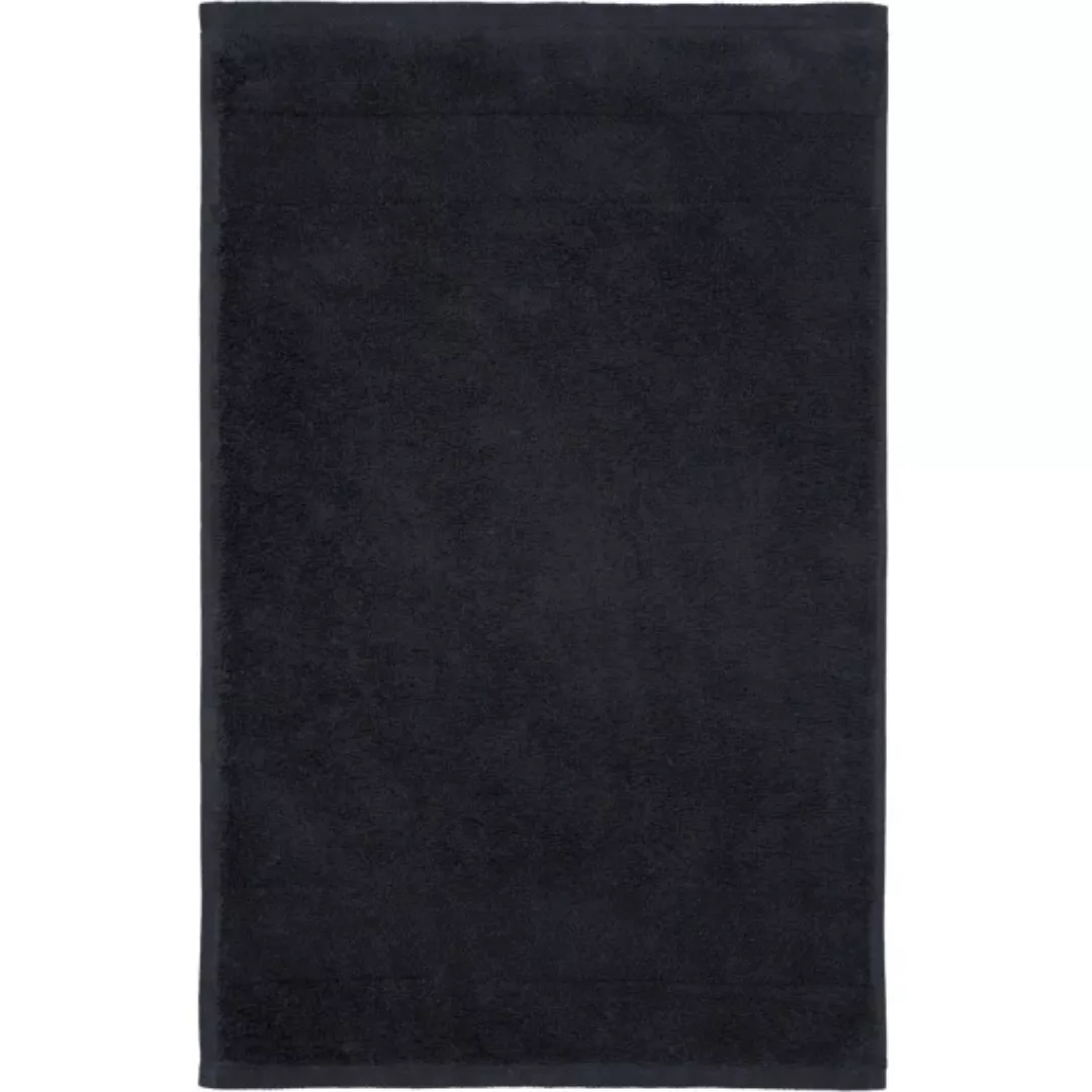 Villeroy & Boch Handtücher One 2550 - Farbe: coal black - 906 - Gästetuch 3 günstig online kaufen
