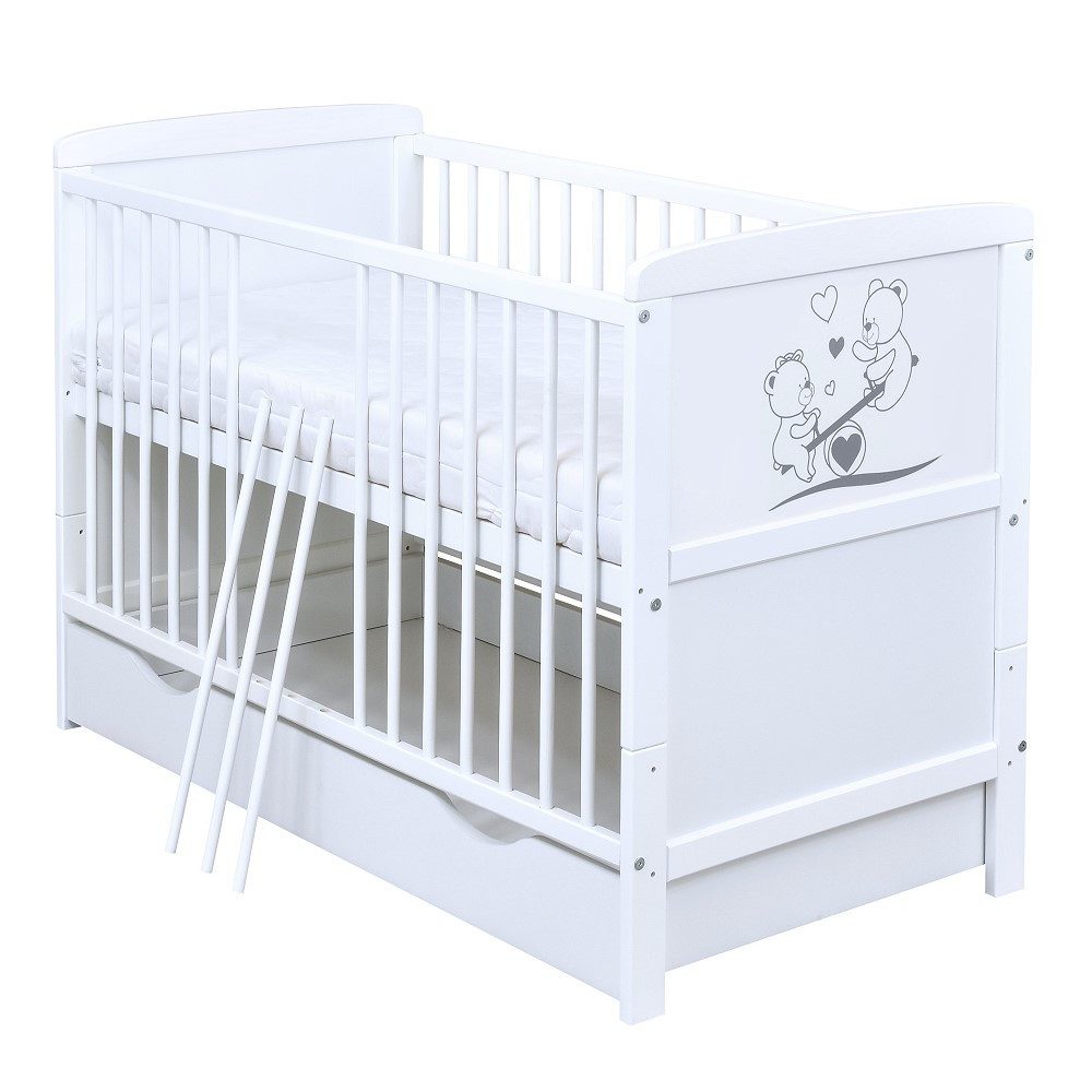 Baby-Delux Babybett Luna Teddy Wippe, Kinderbett günstig online kaufen