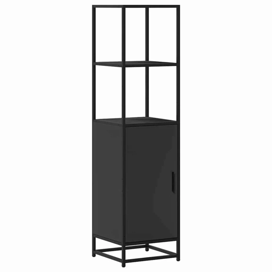 vidaXL Highboard Highboard Schwarz 35,5x35x139 cm günstig online kaufen