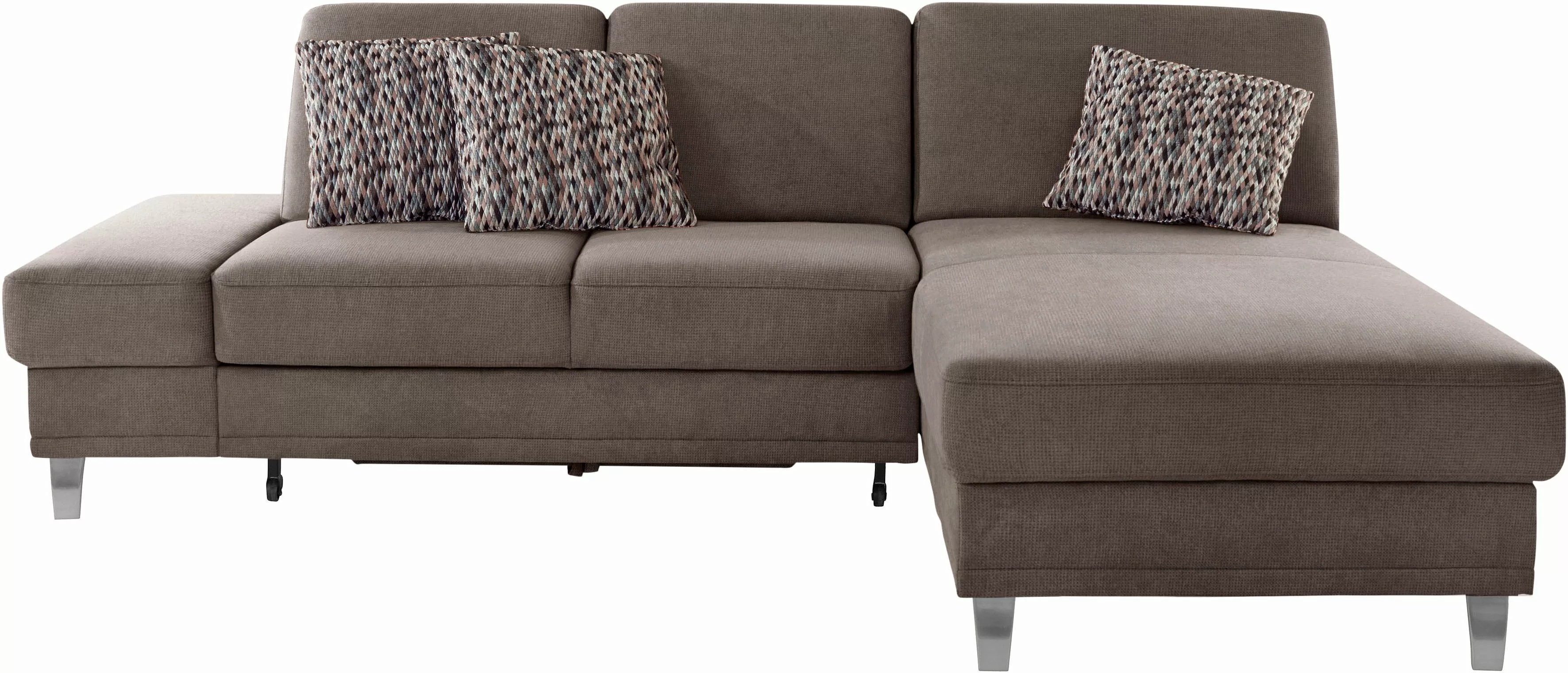 sit&more Ecksofa "Clio L-Form", wahlweise mit Bettfunktion oder Vorziehsitz günstig online kaufen