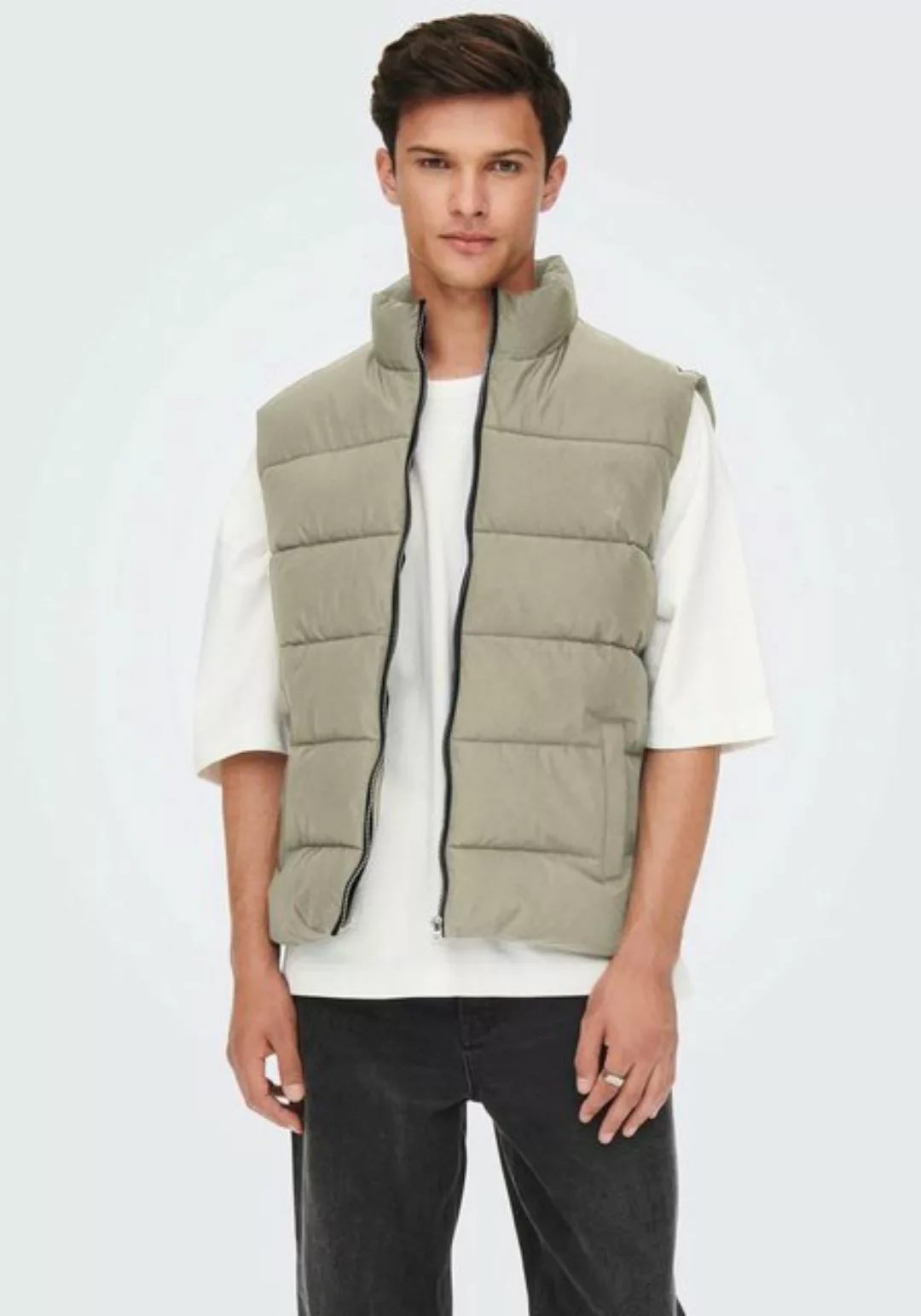 ONLY & SONS Steppweste ONSMELVIN LIFE PUFFER VEST OTW VD günstig online kaufen