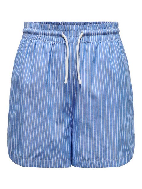 ONLY Shorts Legere Bermuda Shorts mit Nadelstreifen Design 7576 in Blau günstig online kaufen