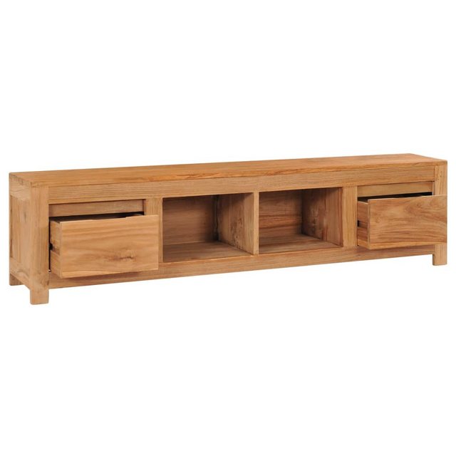 Tv-schrank 135x30x35 Cm Massivholz Teak günstig online kaufen