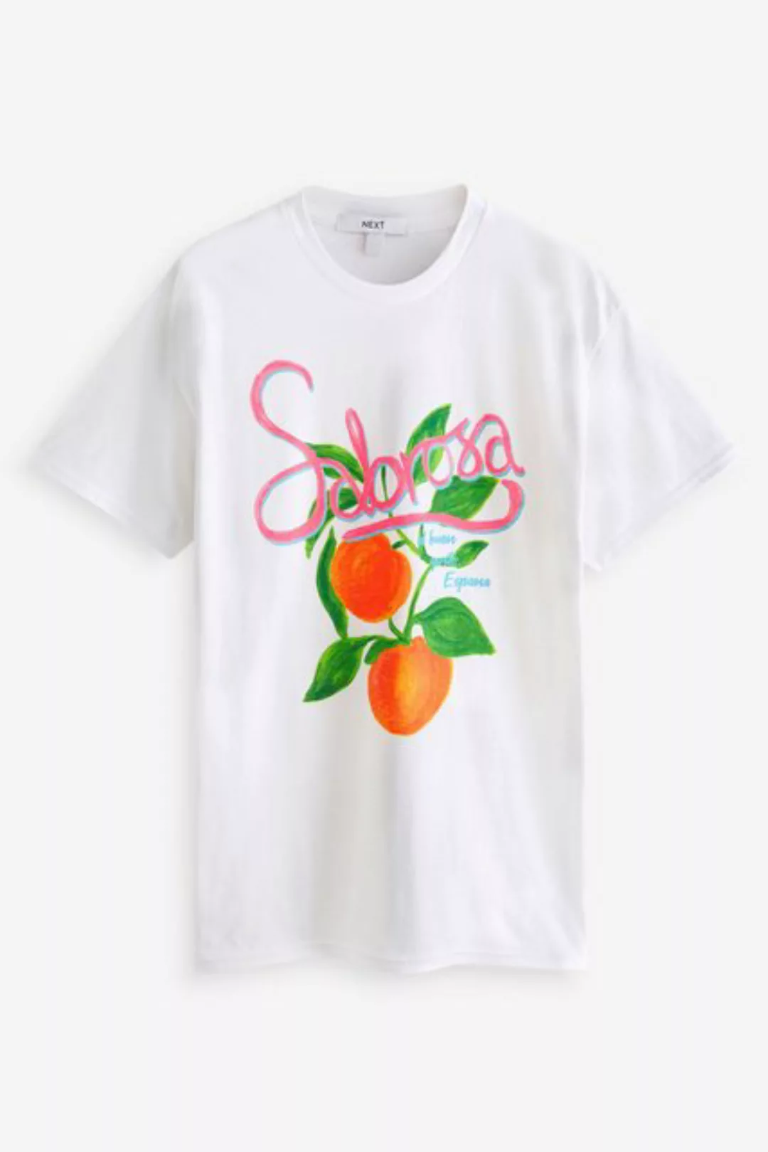 Next T-Shirt T-Shirt mit auffälligem tropischem Grafik-Print (1-tlg) günstig online kaufen